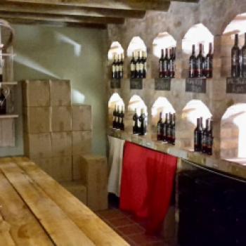 Im Weingut Vredenheim probiert man stilecht in den alten Gemäuern des Herrenhauses - (c) Christine Kroll