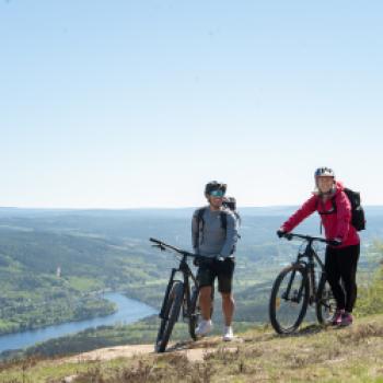 Fahrradfahren in Branäs - (c) Visit Värmland