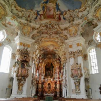 Prächtige Malereien im Inneren der Wallfahrtskirche - (c) Christine Kroll
