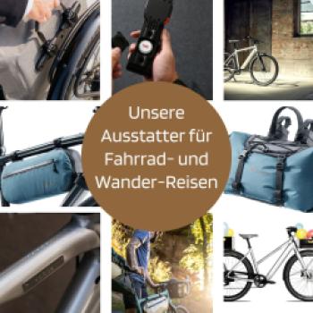 ,Mit dem Genussradler durch…‘ – Unsere Ausstatter für Fahrrad- und Wander-Reisen - (c) Jörg Bornmann