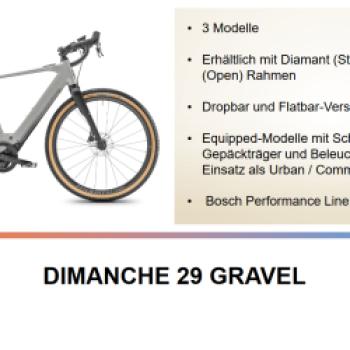 Road oder Gravel, Moustache stellt zwei neue Modelle vor. Für die Modelle Dimanche 28 Road und Dimanche 29 Gravel wurde die ursprüngliche Rahmenplattform vollständig überarbeitet - (c) Moustache Bike