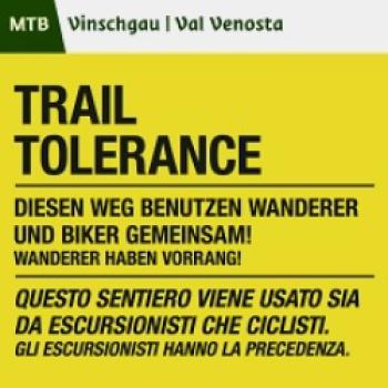 Trail Tolerance wird im Vinschgau groß geschrieben - (c) Christine Kroll