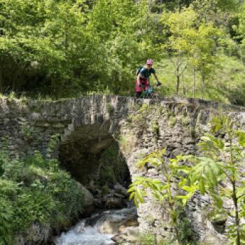 Alte steinerne Brücken überspannen die Bachläufe - (c) Christine Kroll