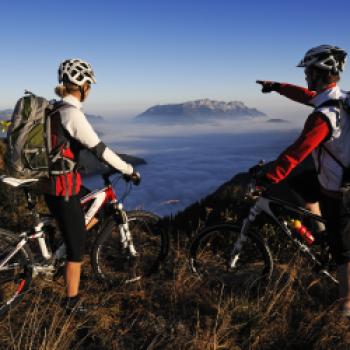 Watzmann, Watzmann – Schicksalsberg. Du bist so groß und i nur a Zwerg - ein traumhaftes Bike-Rustikal in drei herbstlichen Akten - (c) Norbert Eisele-Hein