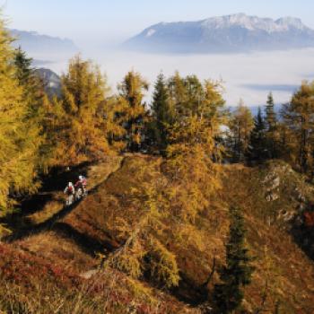 Watzmann, Watzmann – Schicksalsberg. Du bist so groß und i nur a Zwerg - ein traumhaftes Bike-Rustikal in drei herbstlichen Akten - (c) Norbert Eisele-Hein