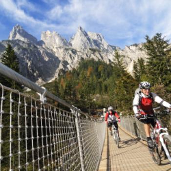 Watzmann, Watzmann – Schicksalsberg. Du bist so groß und i nur a Zwerg - ein traumhaftes Bike-Rustikal in drei herbstlichen Akten - (c) Norbert Eisele-Hein