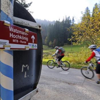 Watzmann, Watzmann – Schicksalsberg. Du bist so groß und i nur a Zwerg - ein traumhaftes Bike-Rustikal in drei herbstlichen Akten - (c) Norbert Eisele-Hein
