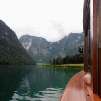 Der Königsee  gleicht einem langen Fjord - (c) Christine Kroll