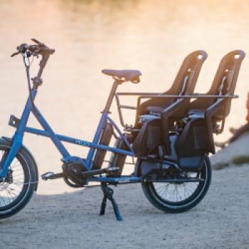 Das VELLO SUB ist das weltweit leichteste E-Cargo Bike und kann eine Gesamtlast von bis zu 210 kg transportieren - (c) VELLO