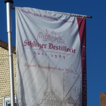 Wir erreichen Schlitz – die Stadt der Burgen und eine der ältesten Destillerien der Welt - (c) Jörg Bornmann