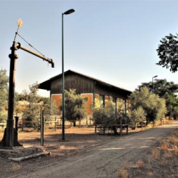 Altes Wasserwerk zur Versorgung der Dampfloks - Via Verde del Aceite - (c) Gabriele Beautemps