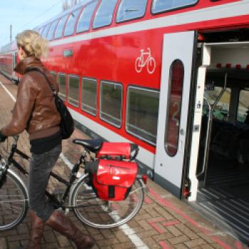 Fahrradmitnahme in der Bahn (c) ADFC/Schabacher