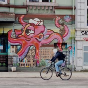Wir schwingen uns aufs Rad, um bei einem Wochenendausflug Hamburg buchstä blich zu erfahren - (c) Gabi Vögele
