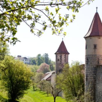 Die Stadtmauer von Seßlach - (c) Stadt Sesslach