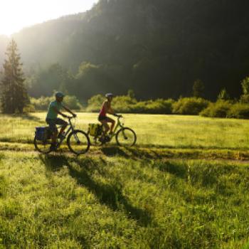 Indianersommer im Chiemgau - diese herbstliche Radtour lässt die Glückshormone schuhplatteln - (c) Norbert Eisele-Hein