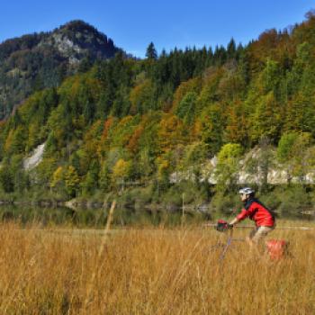 Indianersommer im Chiemgau - diese herbstliche Radtour lässt die Glückshormone schuhplatteln - (c) Norbert Eisele-Hein