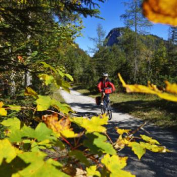 Indianersommer im Chiemgau - diese herbstliche Radtour lässt die Glückshormone schuhplatteln - (c) Norbert Eisele-Hein