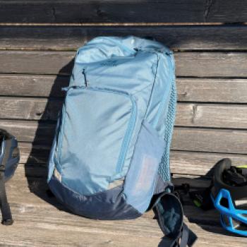 Deuter-Rucksack Bike I, der als Pionier aller Bike-Rucksäcke - (c) Armin Herb