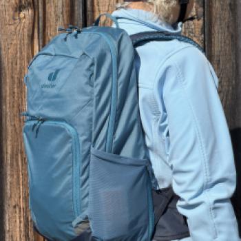 Deuter-Rucksack Bike I, der als Pionier aller Bike-Rucksäcke - (c) Armin Herb