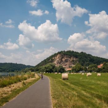 Blick auf die Boselspitze bei Sörnewitz - (c) Stephan Böhlig, CC BY-SA, Dresden Elbland