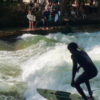 Mit der Rikscha durch Münchens grüne Lunge, der Englische Garten gehört zu den berühmtesten Orten der Stadt - (c) Gabi Dräger
