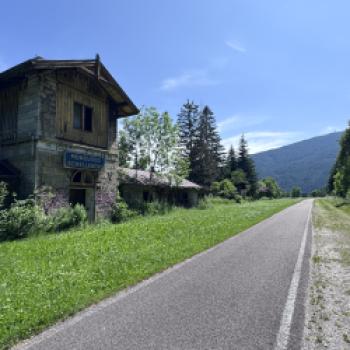 680 Kilometer in sechs Tagen. Mit dem Fahrrad über die Alpen. Die Route führt auf Radwegen und kleinen Nebenstraßen via Brenner nach Bassano del Grappa - (c) Maren Recken