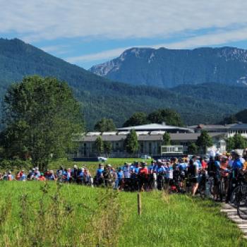 Radln in der Masse, ein besonderes Erlebnis - (c) Lutz Baeucker