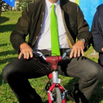Söder fährt Rad, Politikprominenz bei der BR-Radltour - (c) Lutz Baeucker