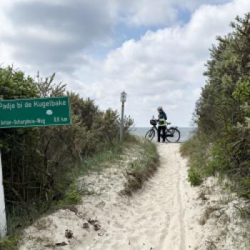 Borkum, den Ostfriesenklassiker, quer erradeln  Zwischen Dünenkamm, Wattkante und Nordseefrische - (c) Anke Sademann