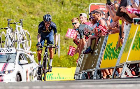 Wie hier bei der Österreich Rundfahrt, messen sich die weltbesten Radfahrer auch bei der UCI Straßenrad WM 2018 im Kufsteiner Land - (c) Kufsteiner Land