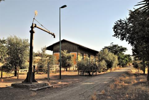 Altes Wasserwerk zur Versorgung der Dampfloks - Via Verde del Aceite - (c) Gabriele Beautemps