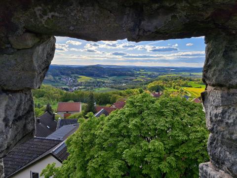 Ruine Altenstein in den Hassbergen - (c) Claudia Reuter Ruine Altenstein in den Hassbergen - (c) Claudia Reuter